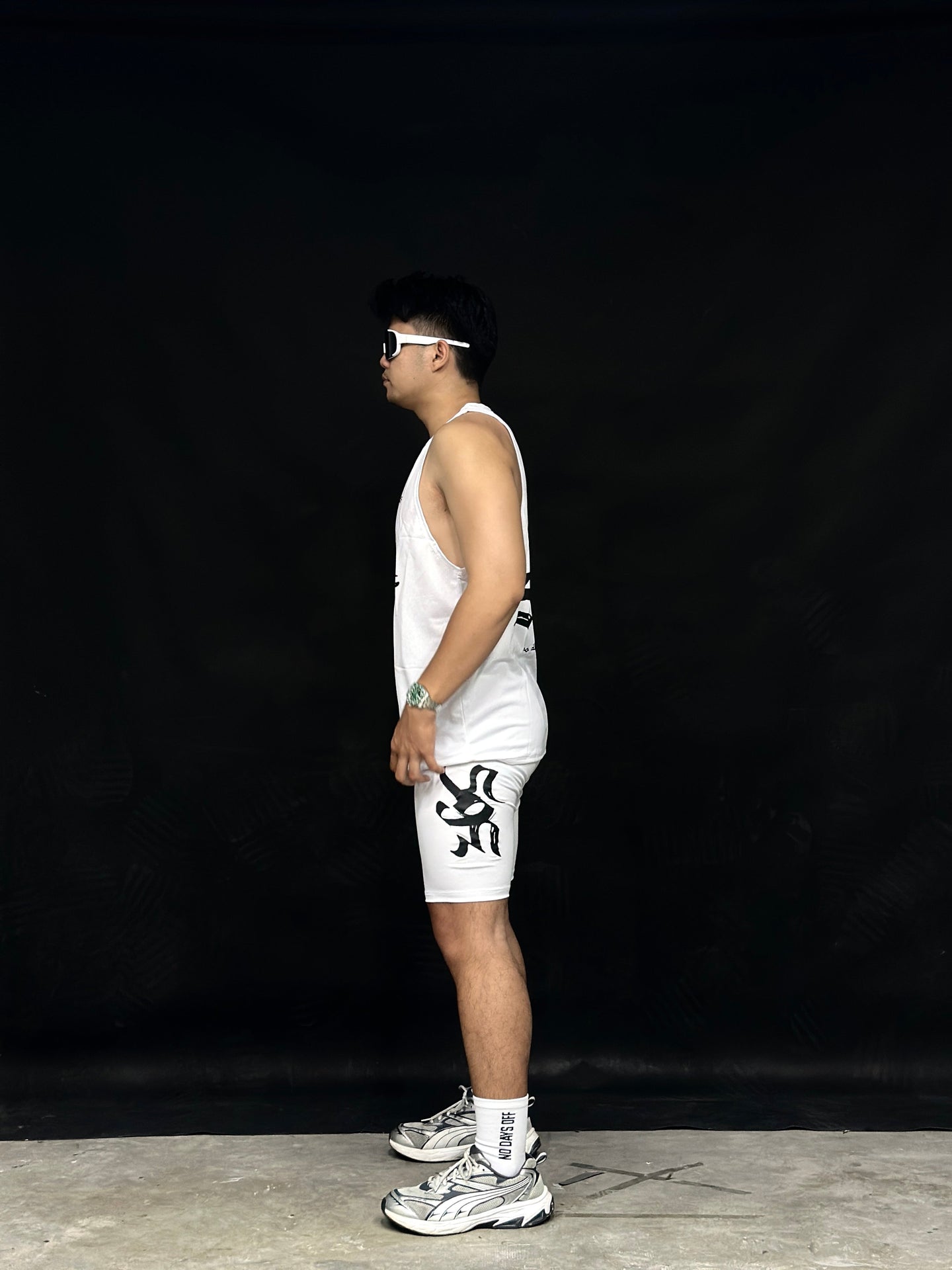 Aspire 365 Series 3 Running Singlet White ASPIRE