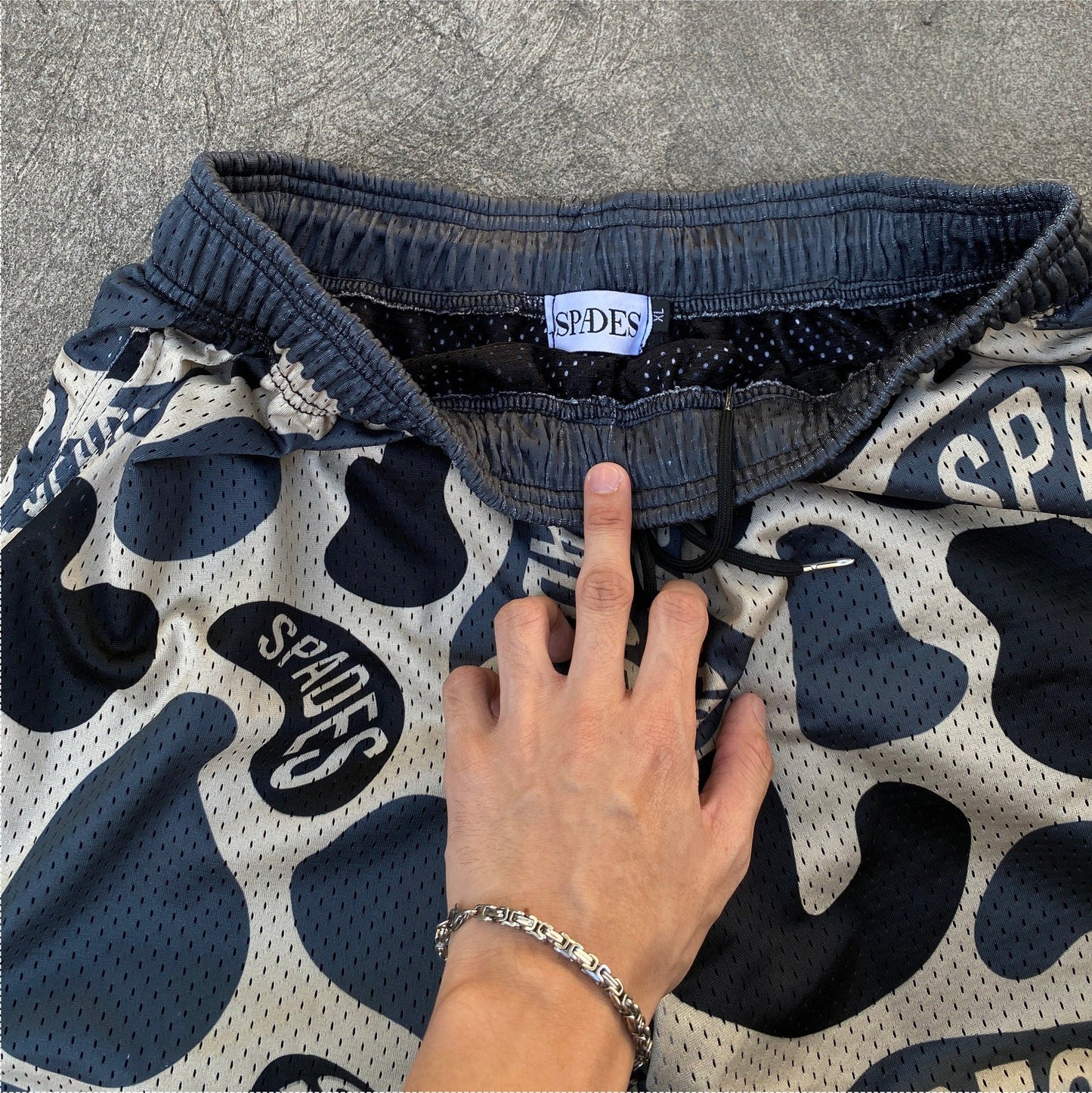 Spades Bet smart Semi Step Mesh Shorts SPADES