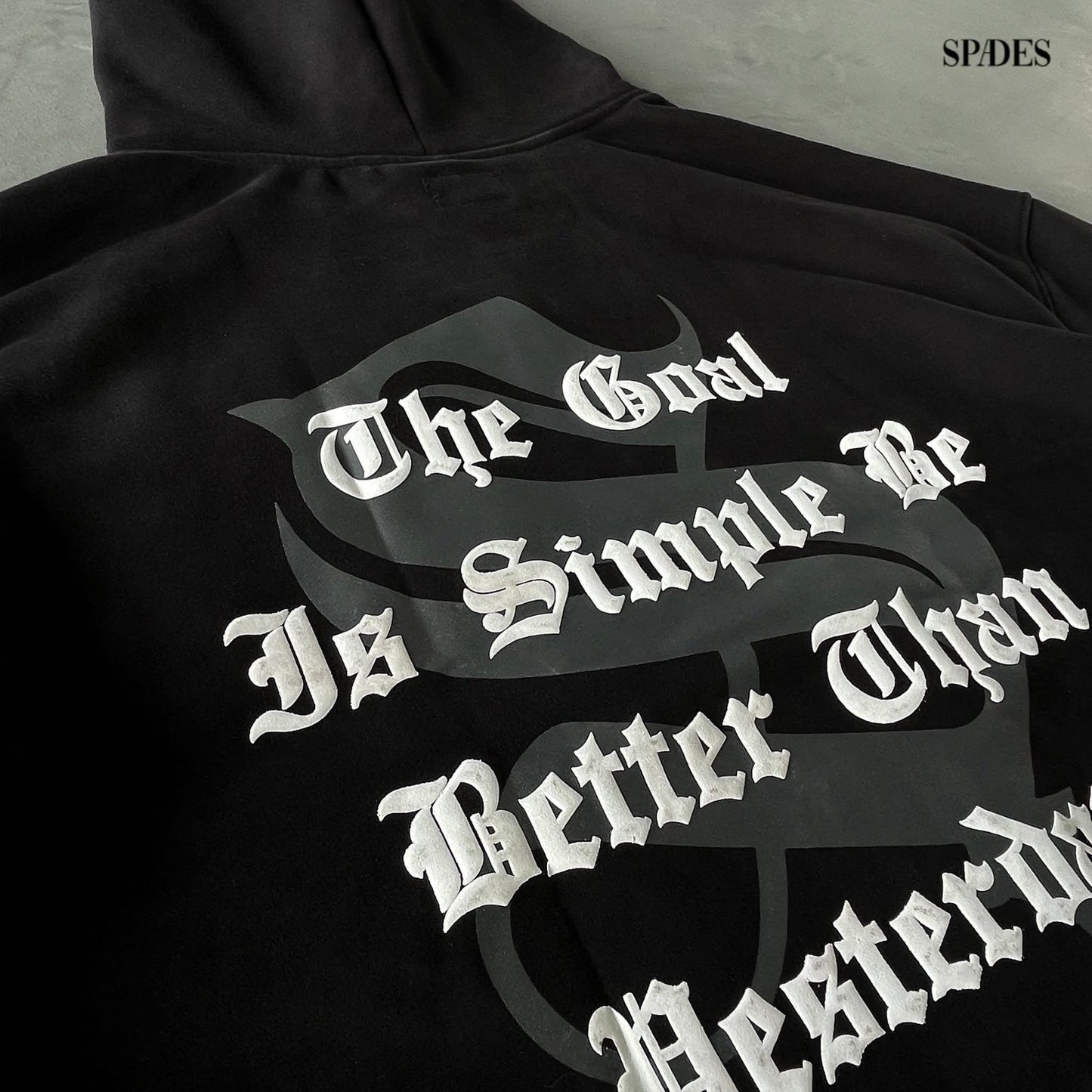 Spades Better Than Yesterday Tactical Zip-Up Boxy Hoodie SPADES