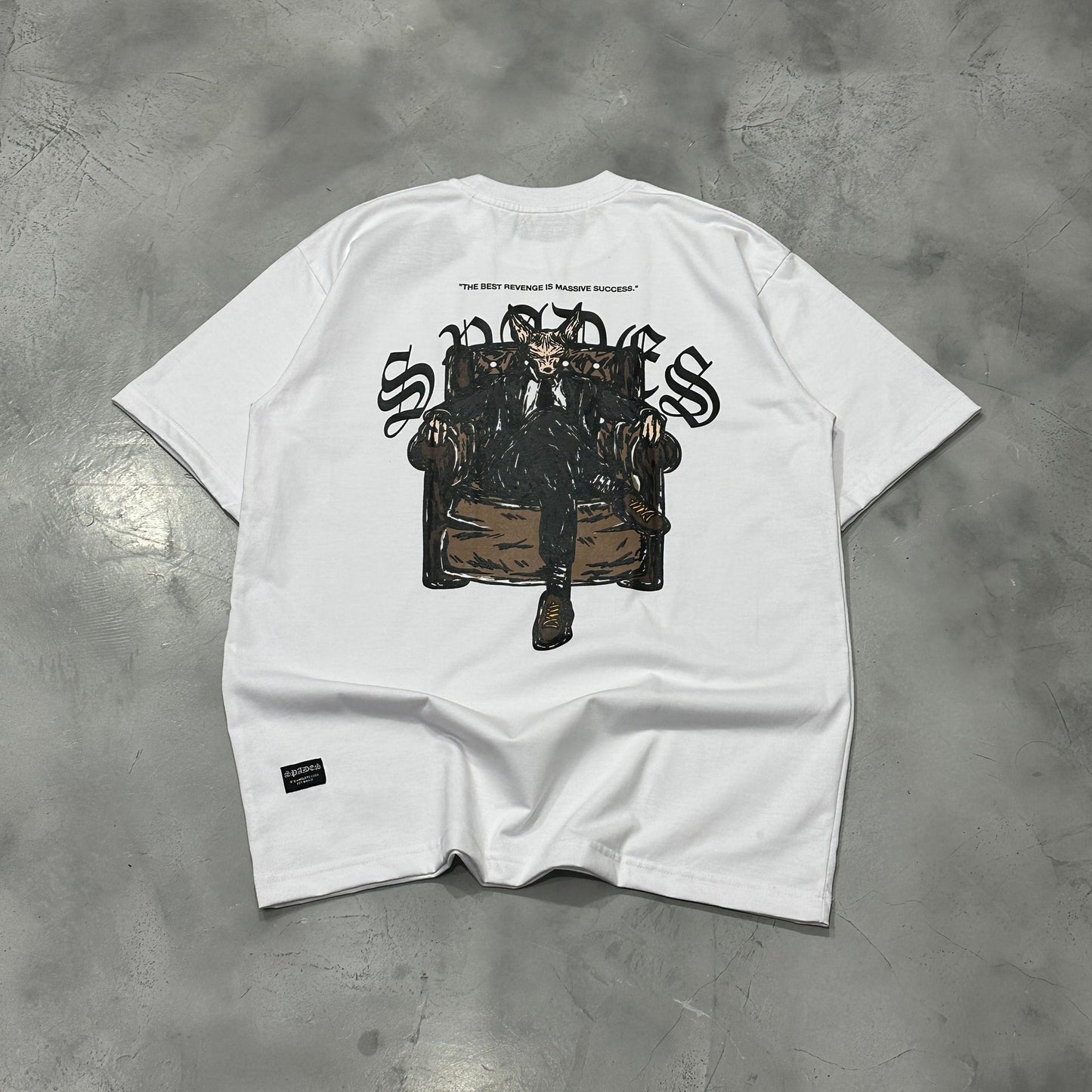 Spades Dominating Success White T-shirt SPADES