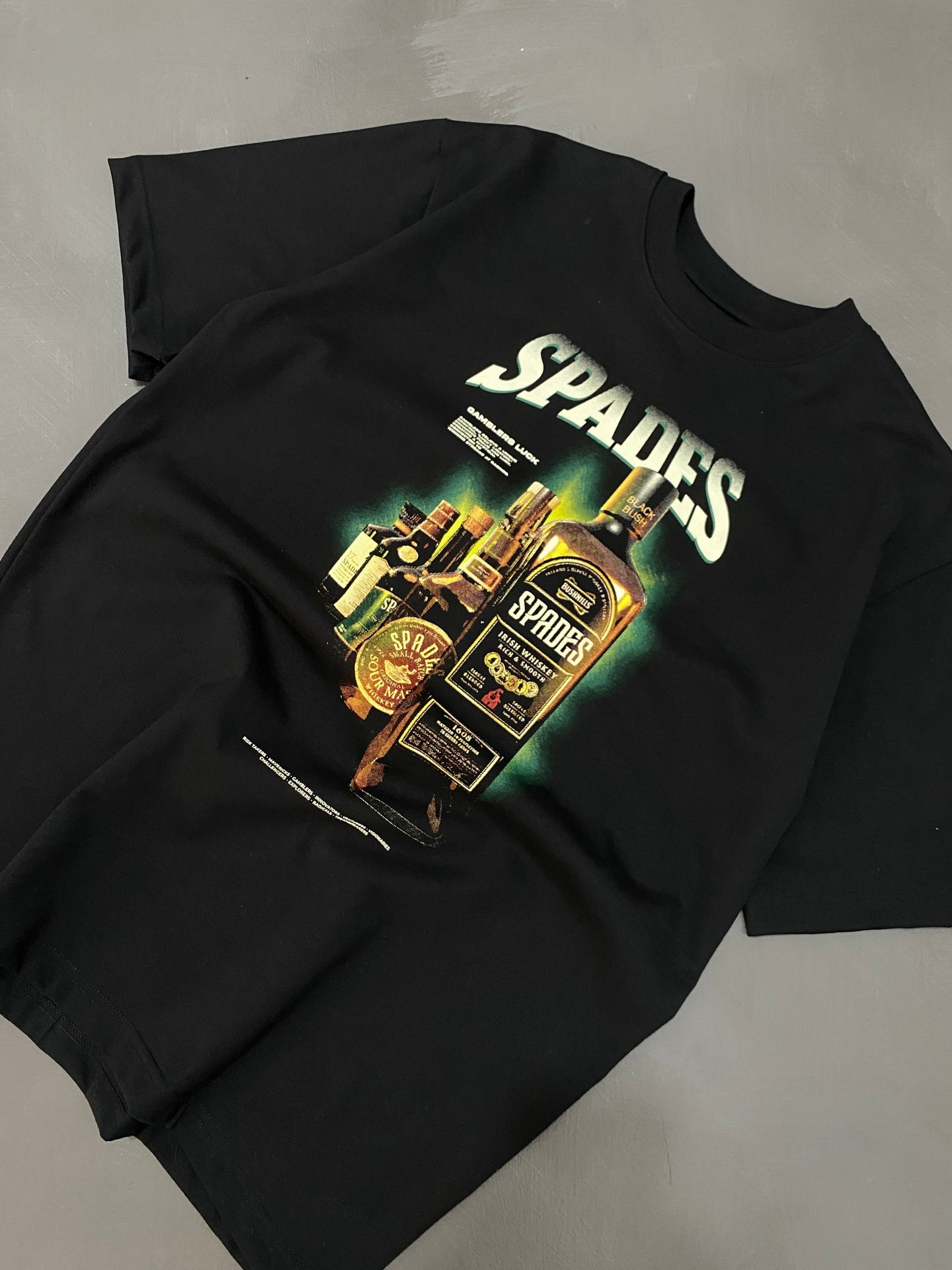 Spades Whiskey Black T-shirt SPADES