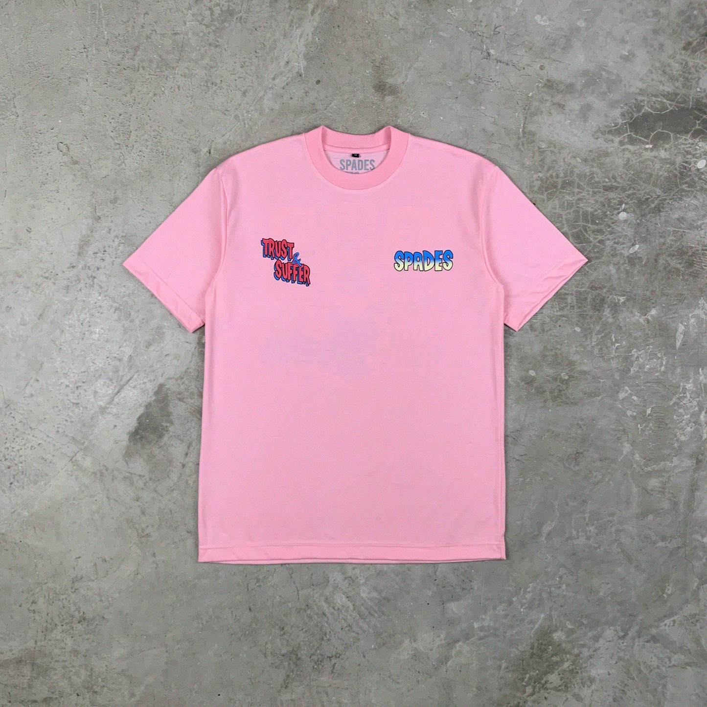 Spades Trust and Suffer Baby Pink SPADES