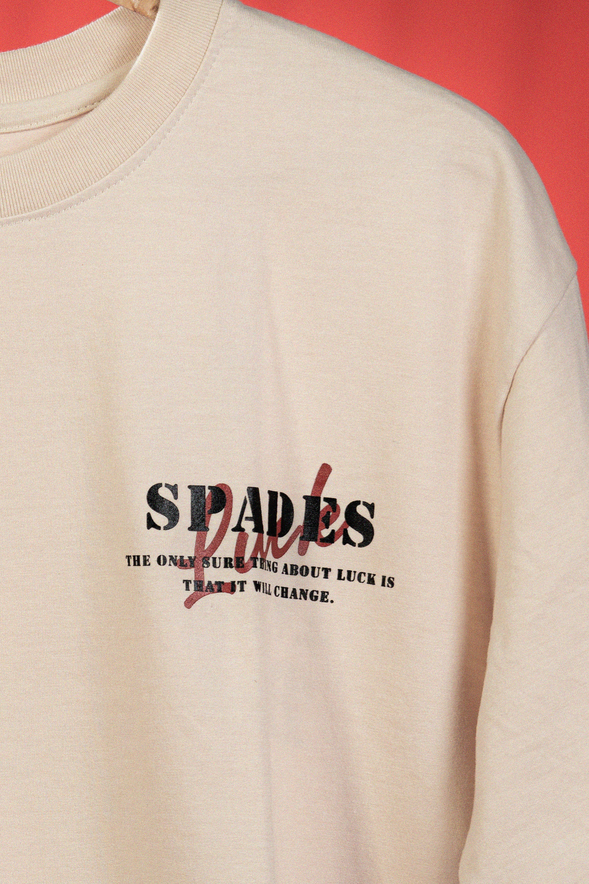 Spades Get My Money Back Crema T-shirt SPADES