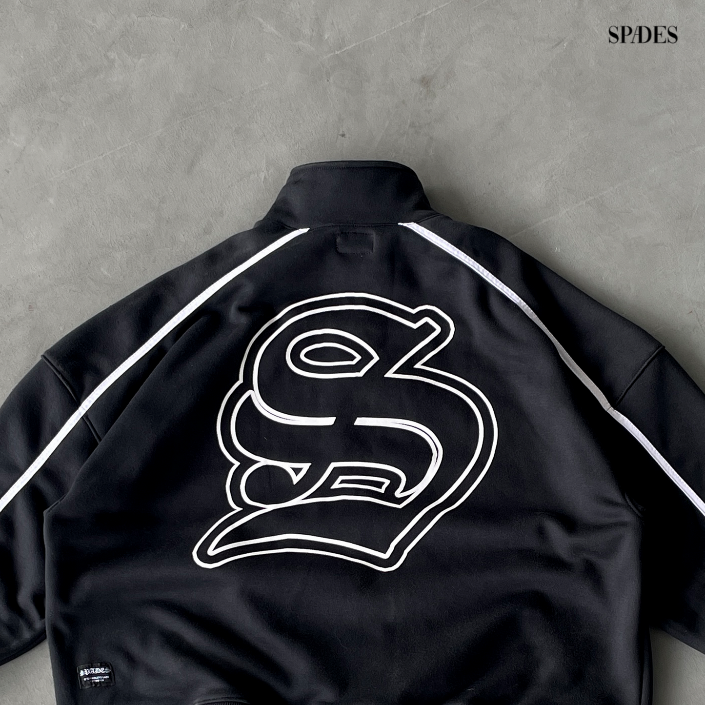 Spades Track Boxy Jacket full zip SPADES