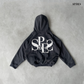 Spades Monochrome Majesty French Terry Hoodie black SPADES