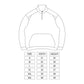 Spades Monochrome Majesty Quarter Zip Pullover Acid Gray SPADES
