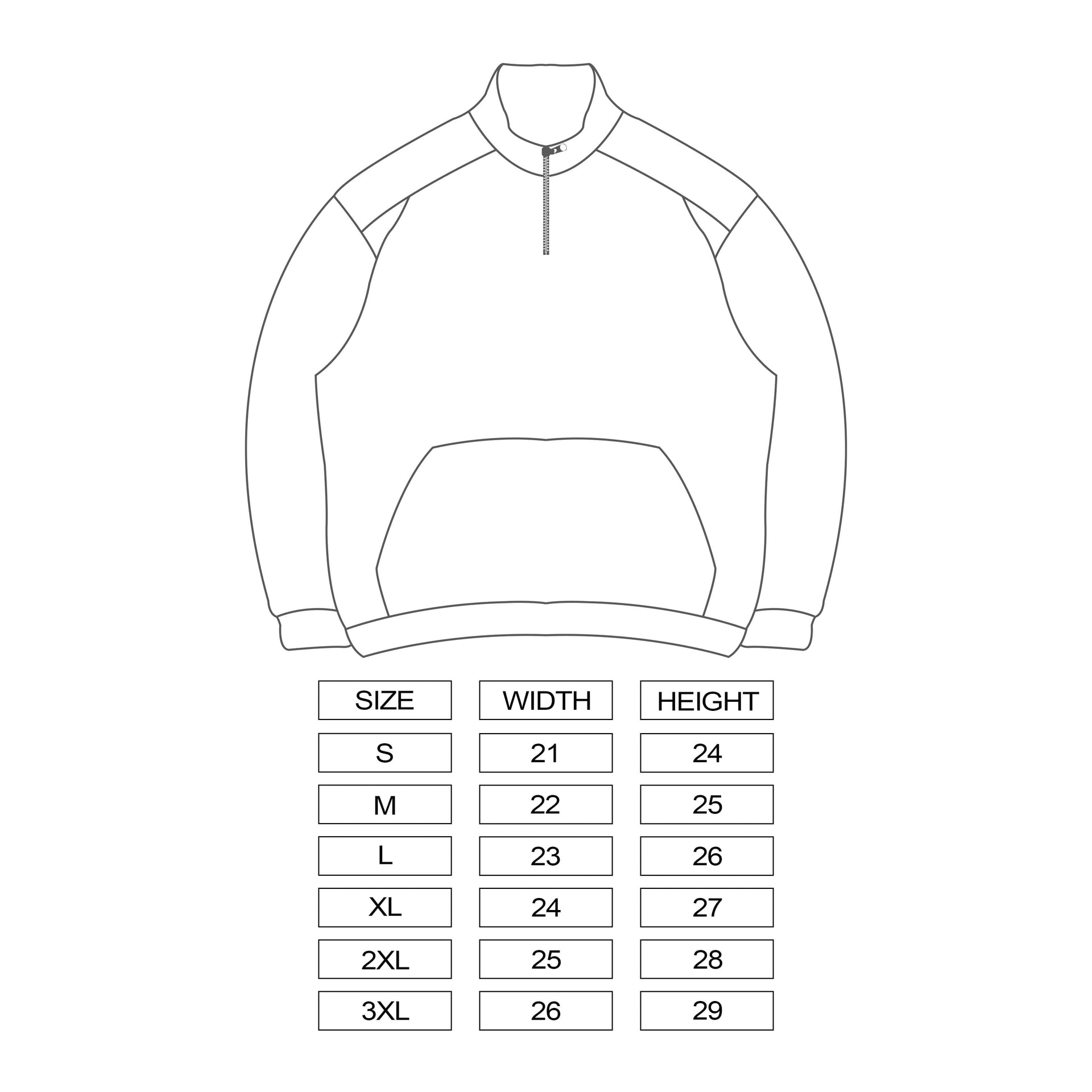 Spades Monochrome Majesty Quarter Zip Pullover Acid Gray SPADES