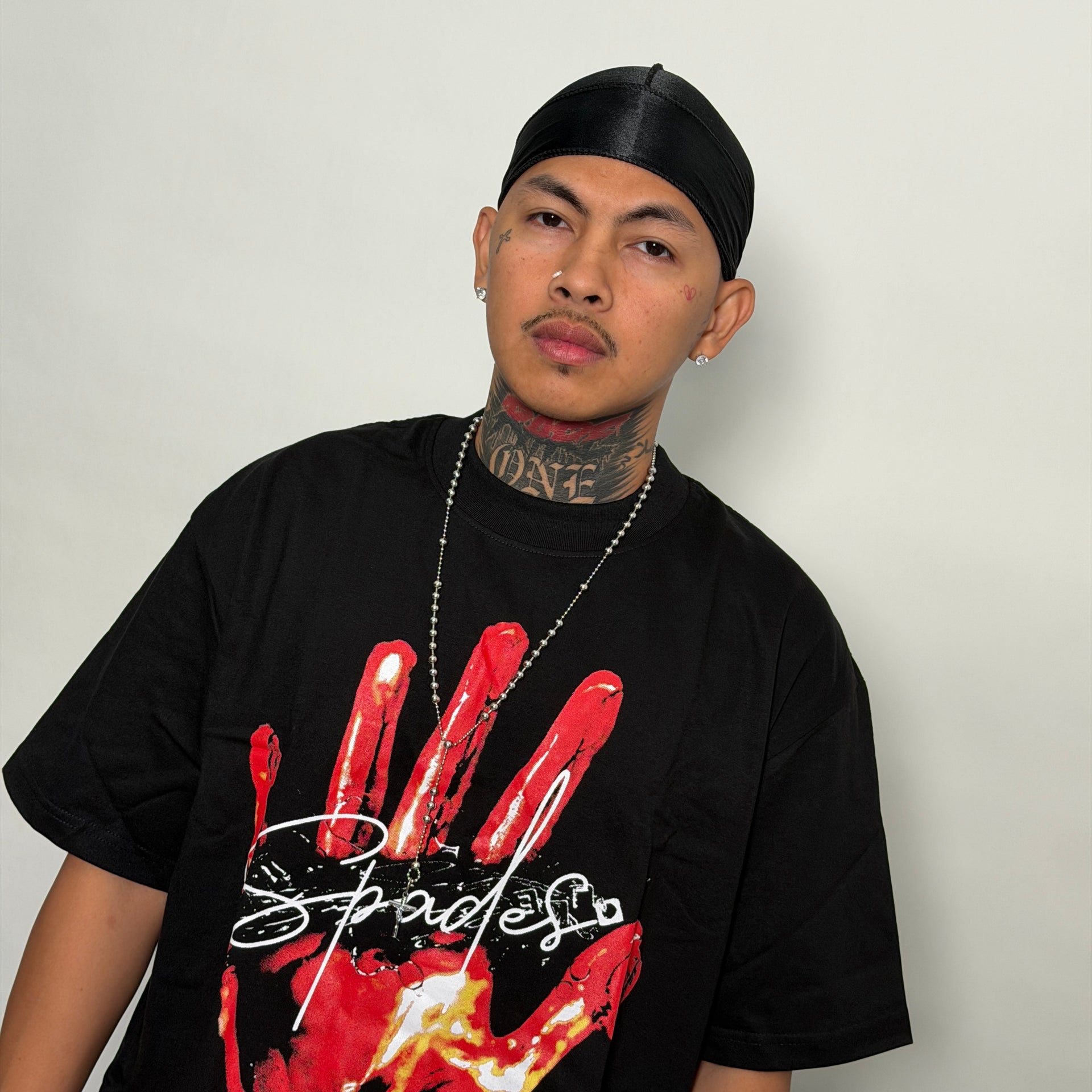 Spades Fiery Grip Boxy Crop Tee SPADES