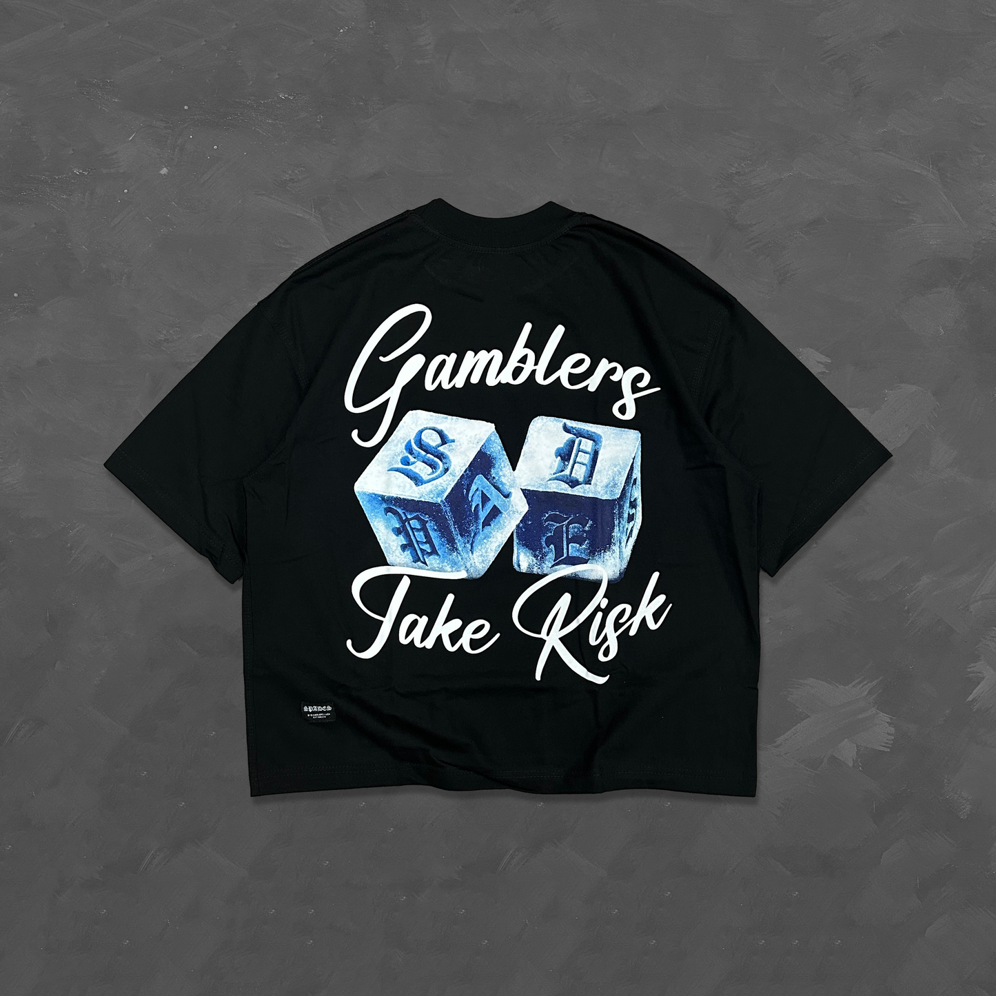 Spades Risky Dice Boxy Crop Tee SPADES