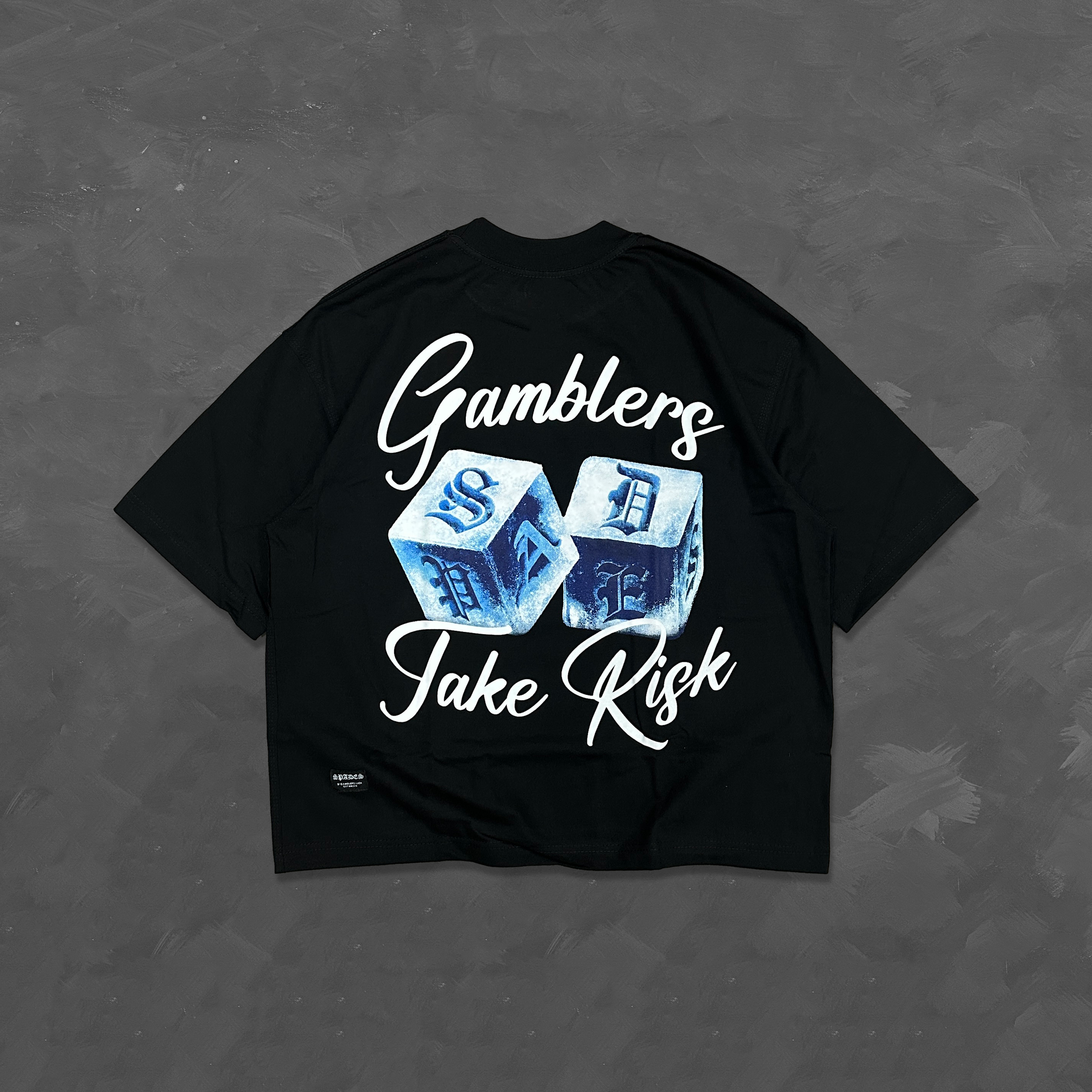 Spades Risky Dice Boxy Crop Tee SPADES