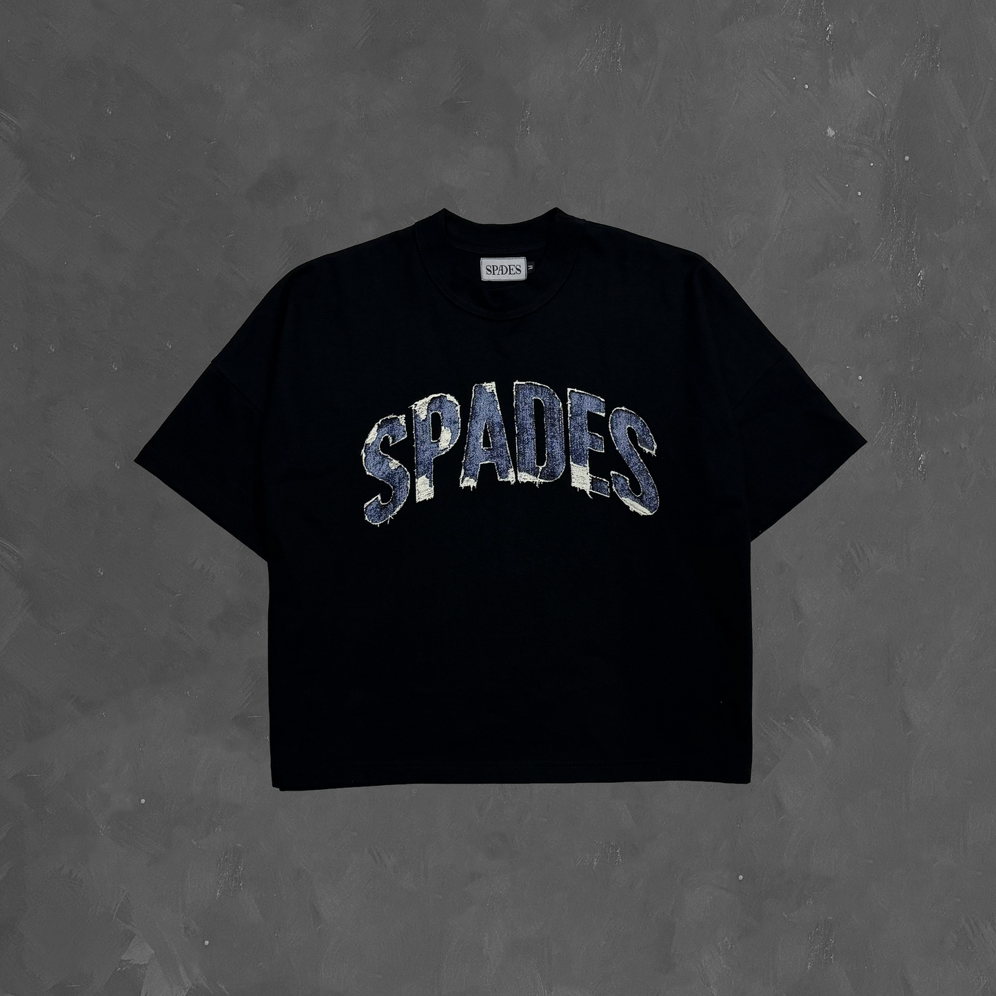 Spades Denim Boxy Crop Tee SPADES