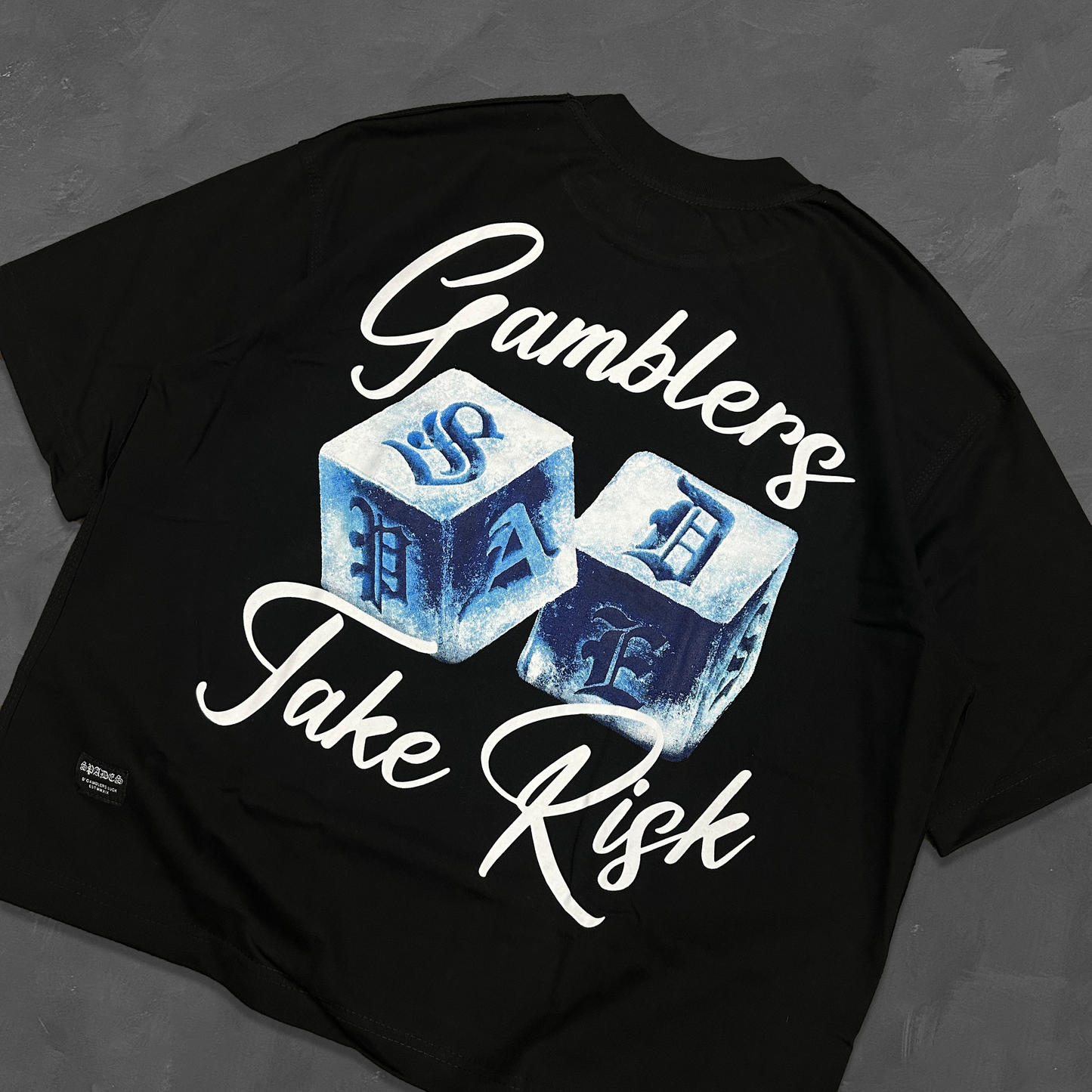 Spades Risky Dice Boxy Crop Tee SPADES