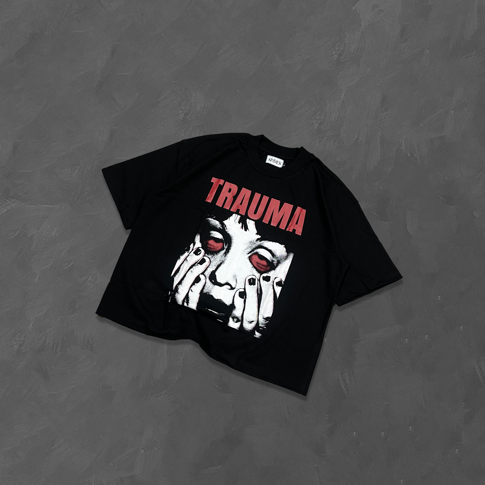 Spades Trauma Boxy Crop Tee SPADES