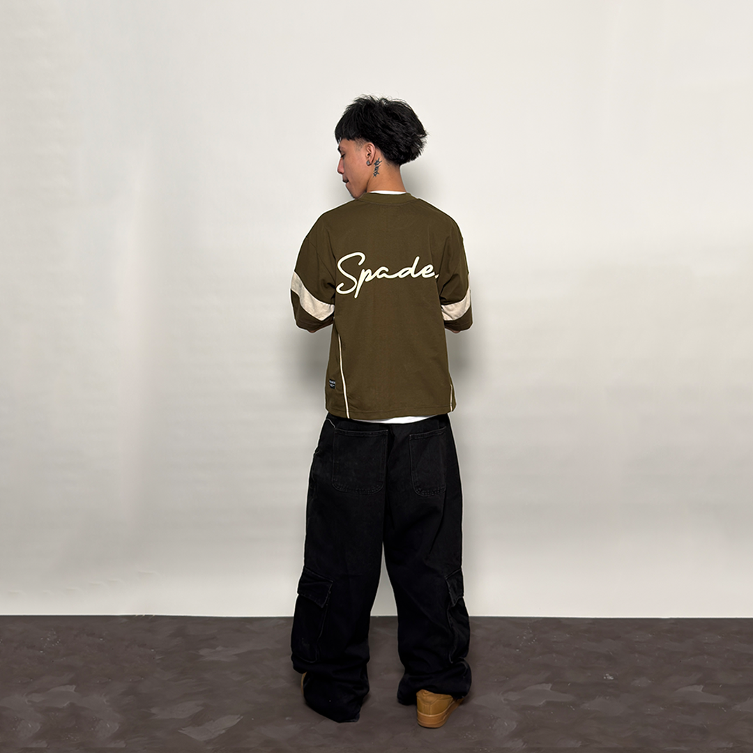 Spades The Mantra Boxy Crop Tee SPADES