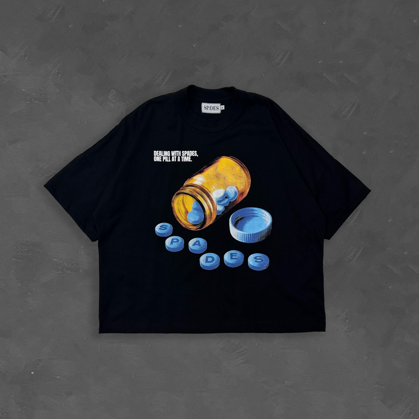 Spades Prescription Boxy Crop Tee SPADES