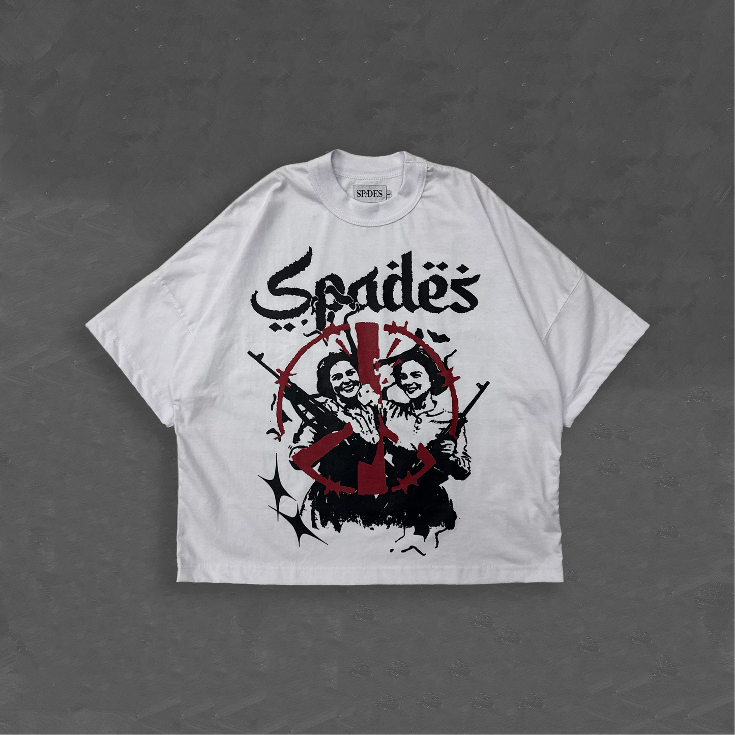 Spades Sharpest Weapon Boxy Crop Tee SPADES