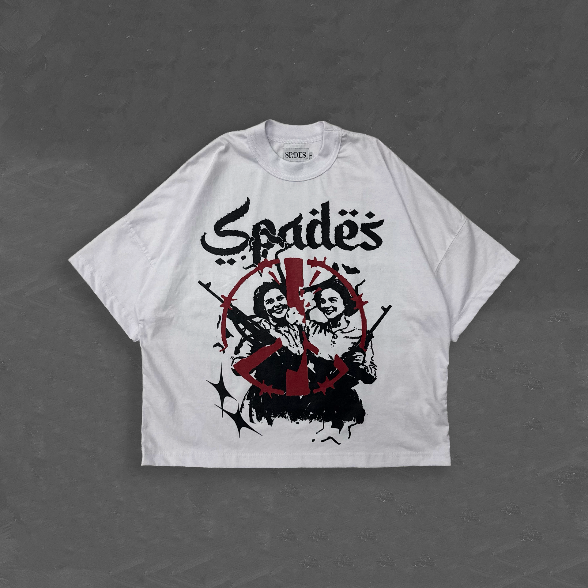 Spades Sharpest Weapon Boxy Crop Tee SPADES