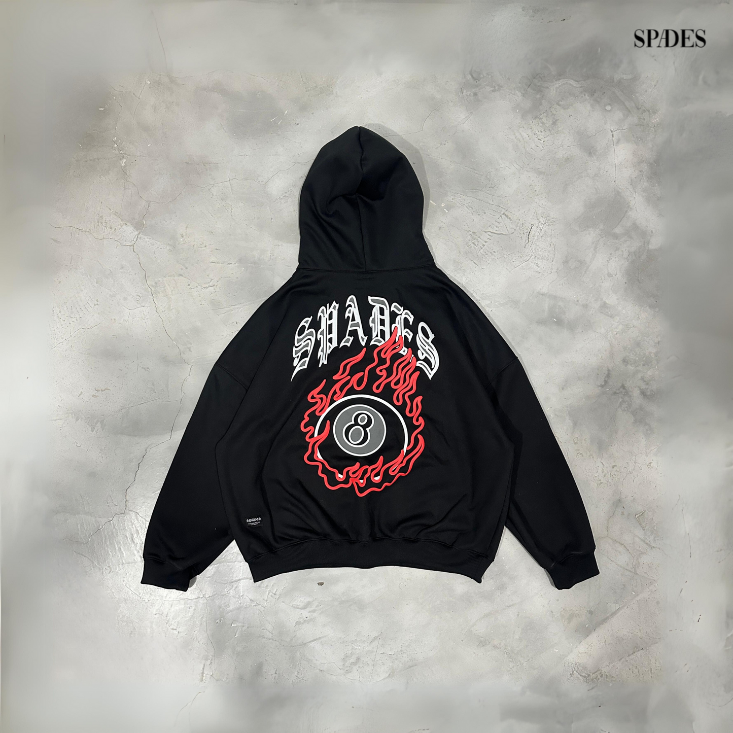 Spades Inferno Zip Boxy Hoodie SPADES