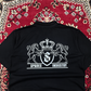 Spades Quarter Zip Polo Forever in Gambling Black SPADES