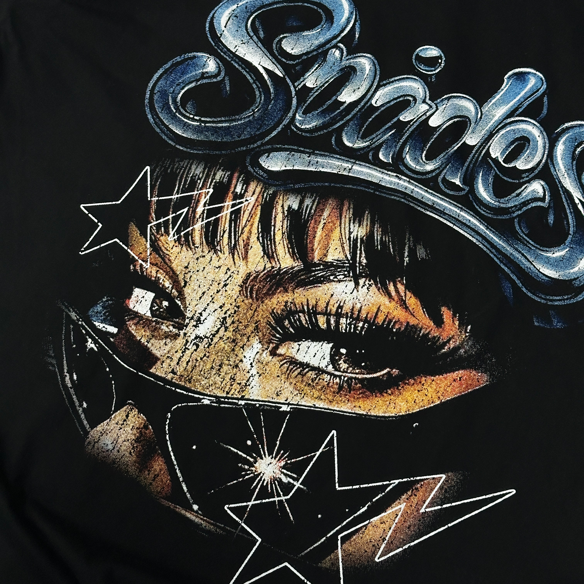 Starry Gaze Box Tee Black SPADES