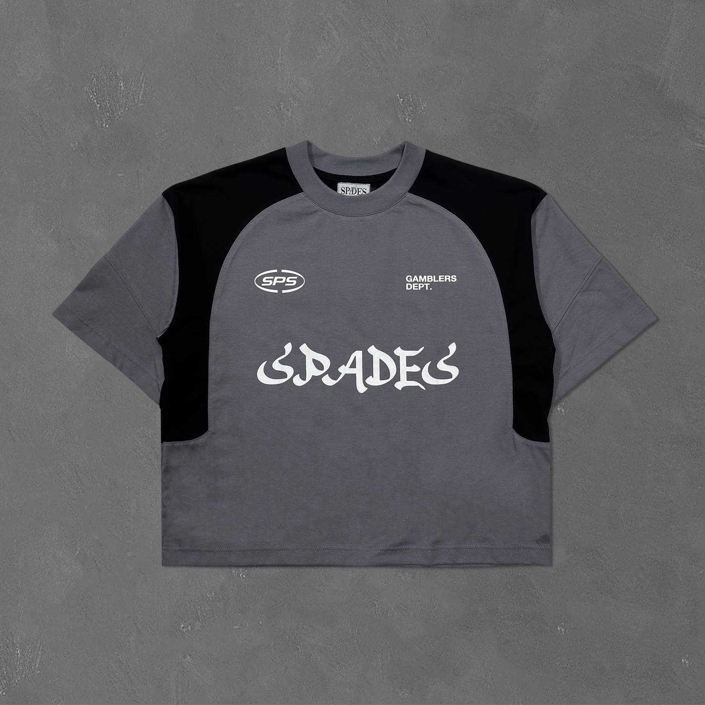 Spades Gamblers Dept. Boxy Crop Tee SPADES