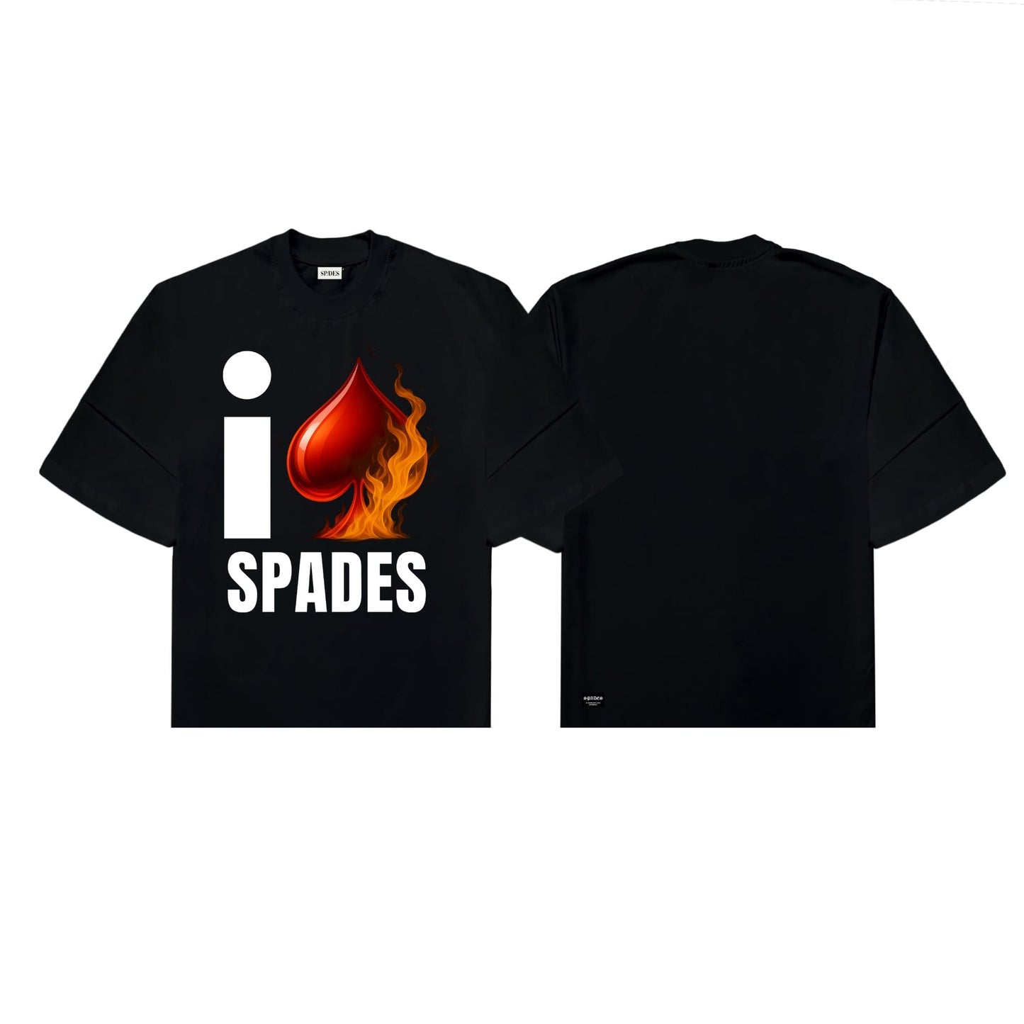 Spades Flaming Love Box Tee SPADES