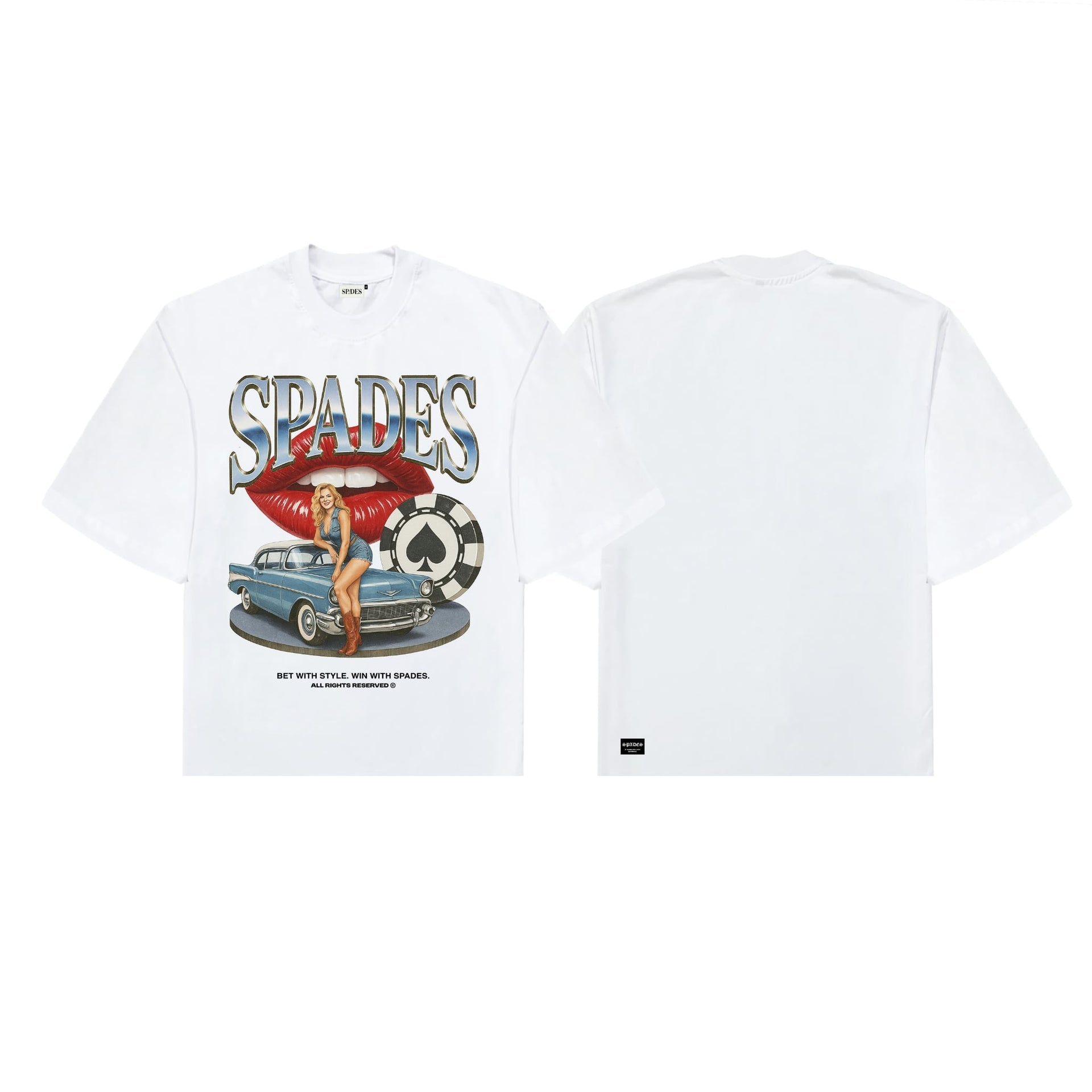 Spades All In Vintage Boxy Crop Tee SPADES