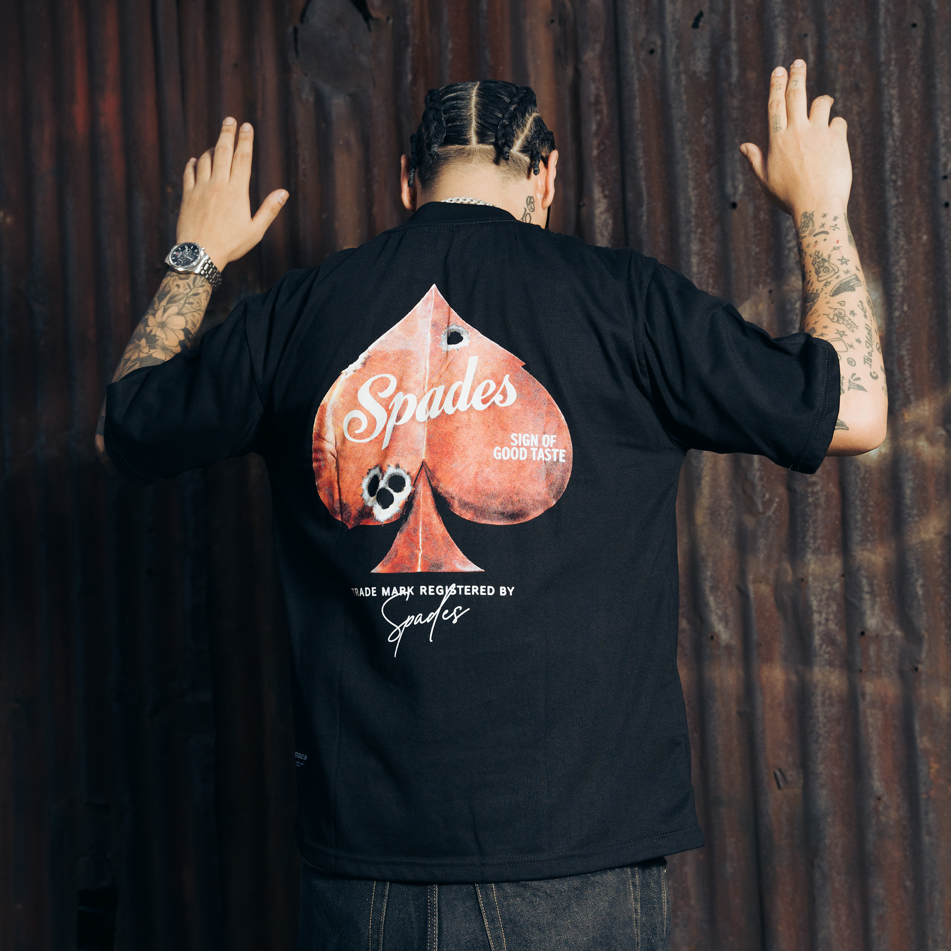Spades Bulletproof Aura Box Tee SPADES