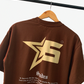 Spades Words of Star Hickory Brown T-shirt SPADES
