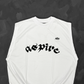 Aspire 365 Series 3 Boxy Tee Sleeveless White ASPIRE