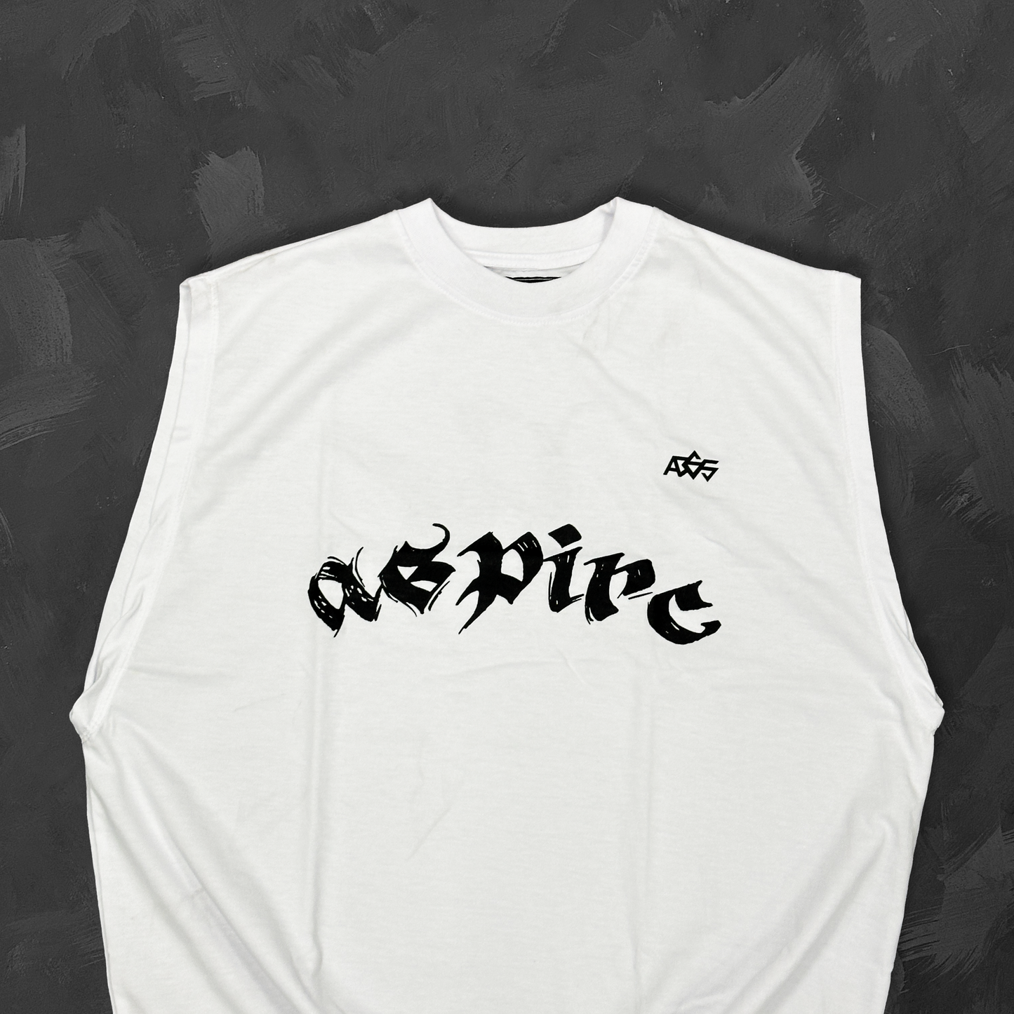 Aspire 365 Series 3 Boxy Tee Sleeveless White ASPIRE