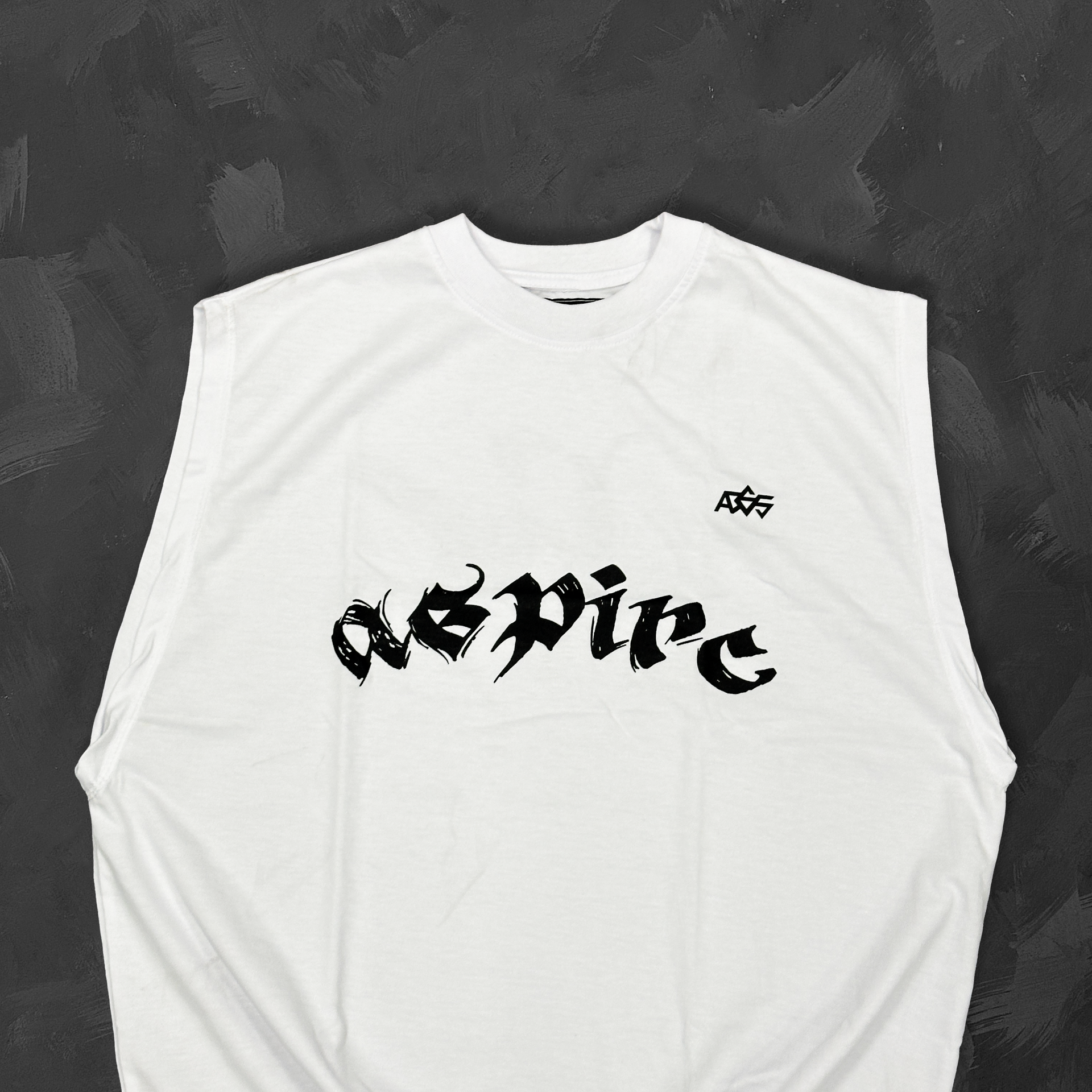 Aspire 365 Series 3 Boxy Tee Sleeveless White ASPIRE