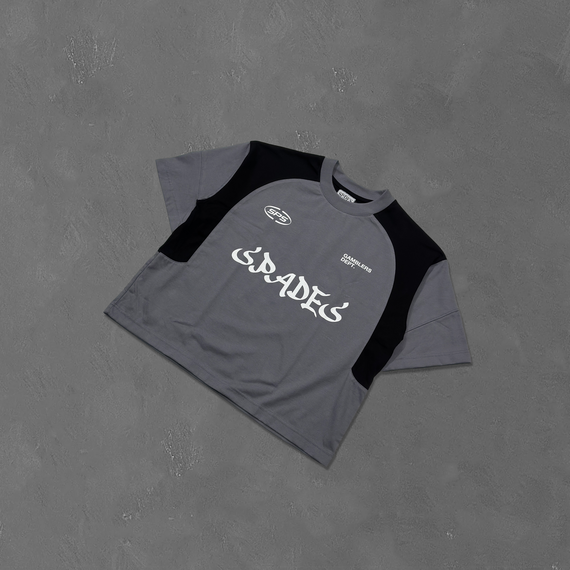 Spades Gamblers Dept. Boxy Crop Tee SPADES