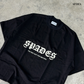 Cash Rules Boxy Crop Tee Black SPADES
