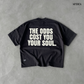 Phantom Chalice Boxy Crop Tee Black SPADES