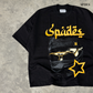 The Prophet's Code Boxy Crop Tee Black SPADES