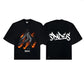 Spades Ace on Fire Boxy Crop Tee SPADES