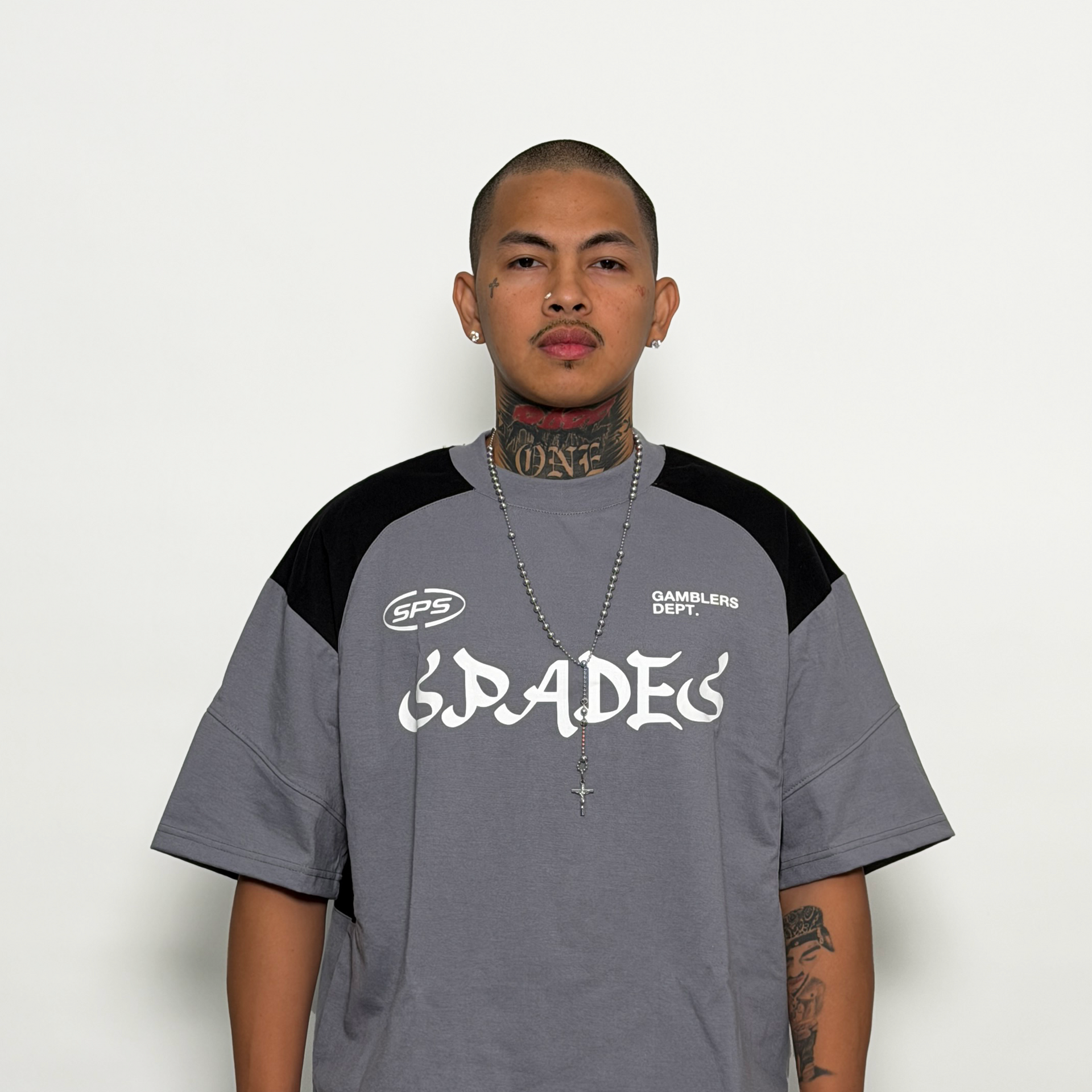 Spades Gamblers Dept. Boxy Crop Tee SPADES