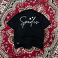 Spades Quarter Zip Polo Signature Black SPADES