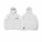 Spades Monochrome Embro Logo Hoodie White SPADES