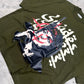 Rebel Vanguard Boxy Crop Tee SPADES