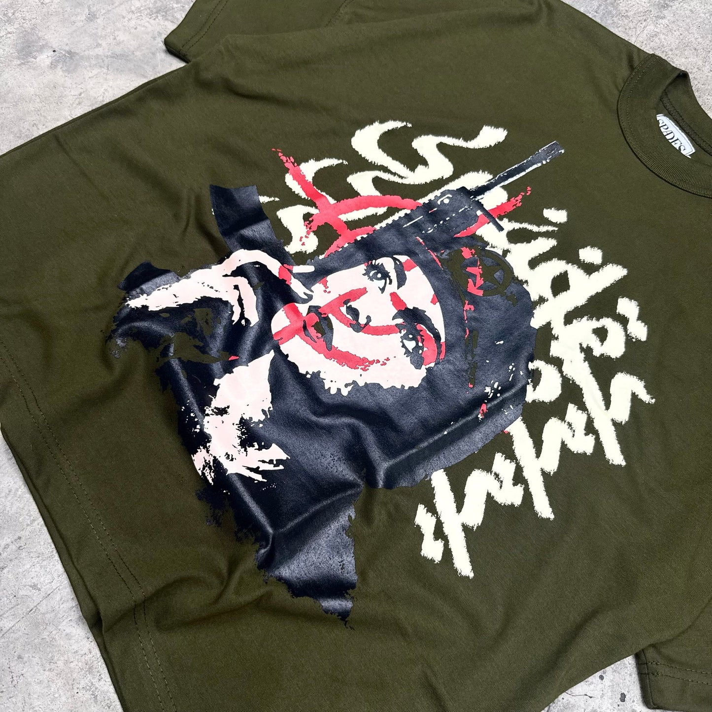 Rebel Vanguard Boxy Crop Tee SPADES
