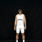 Aspire 365 Series 3 Running Singlet White ASPIRE