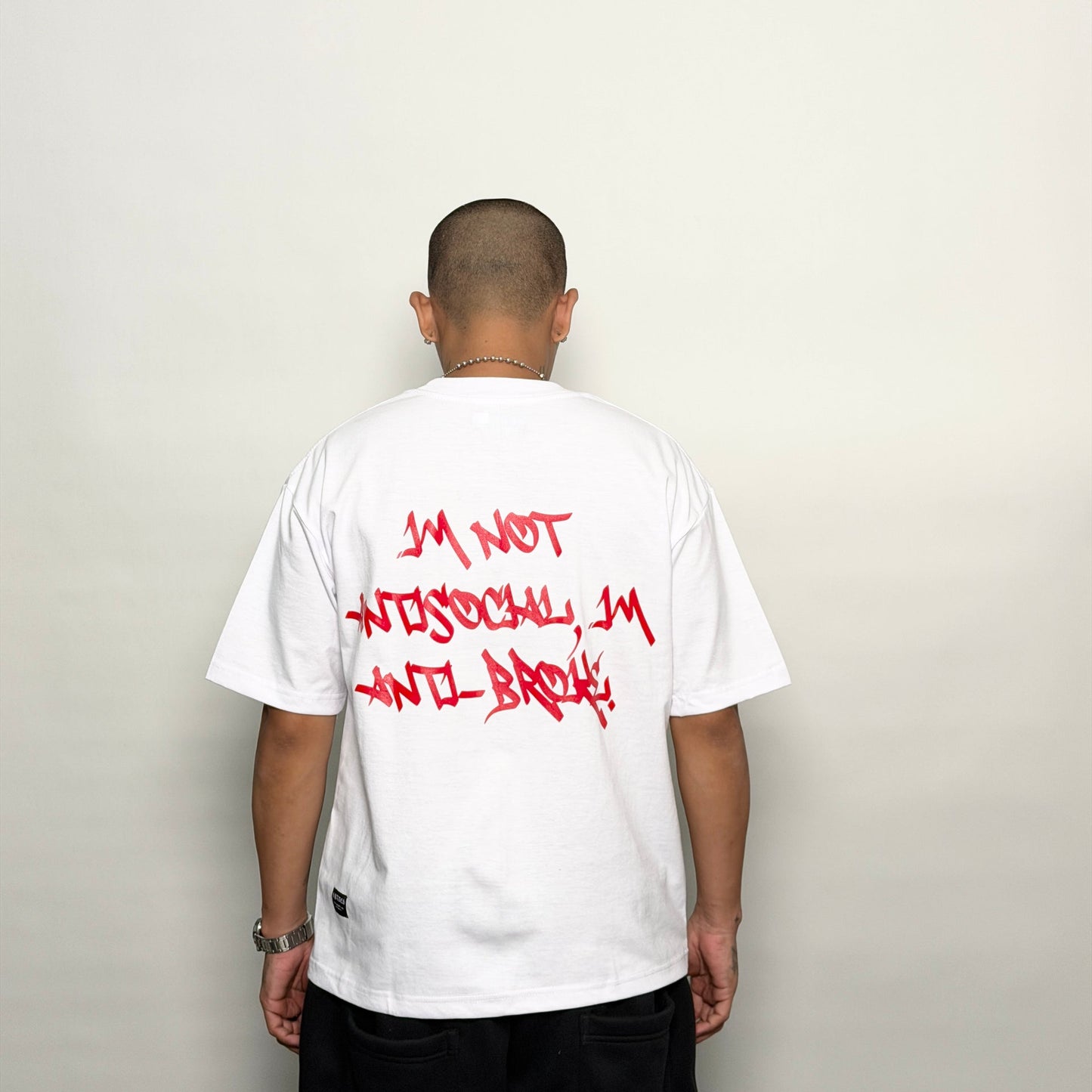 Spades No Broke Zone Boxy Crop Tee SPADES