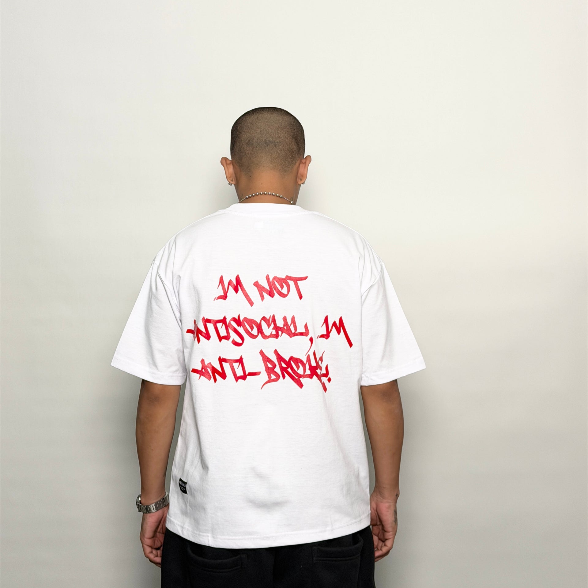Spades No Broke Zone Boxy Crop Tee SPADES
