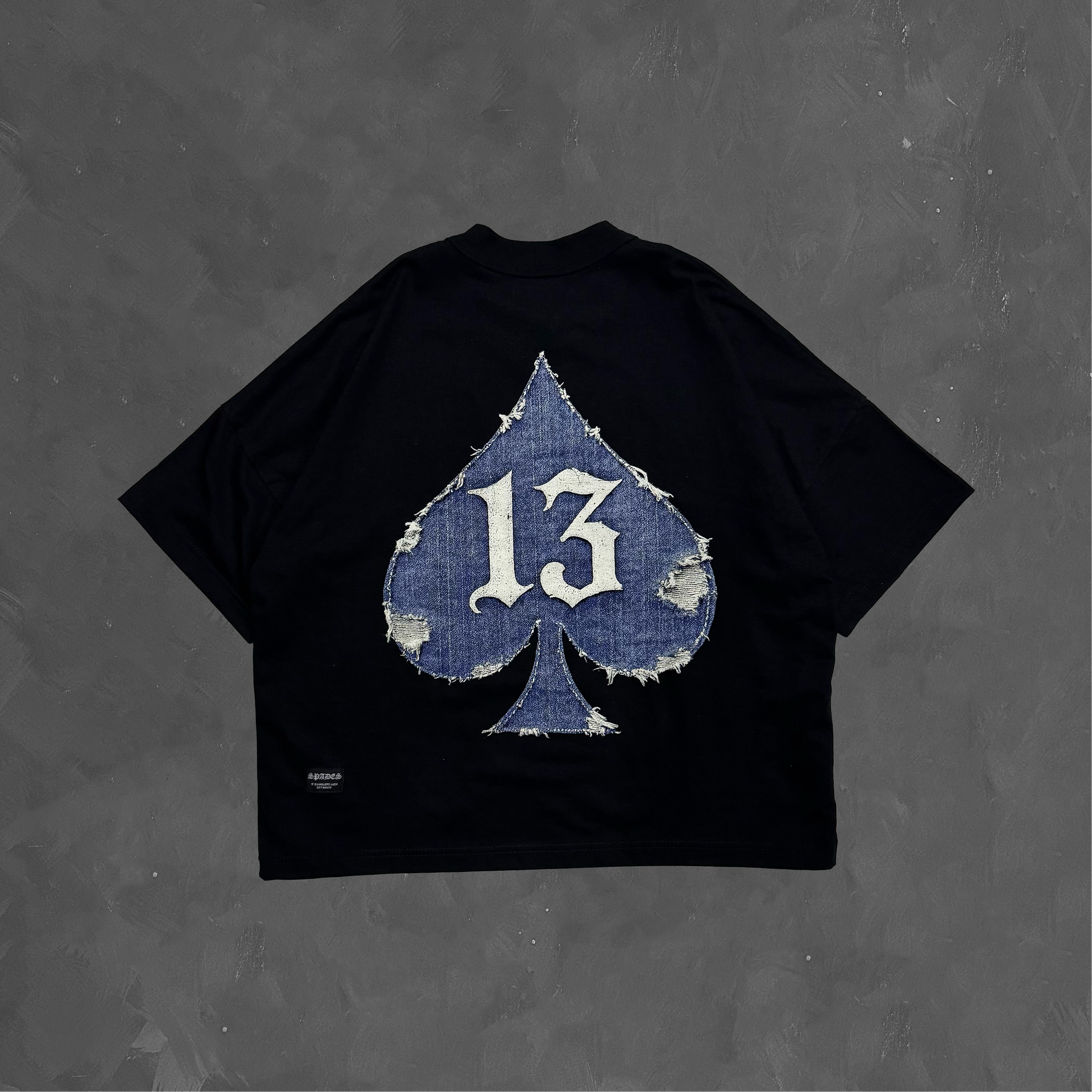 Spades Denim Boxy Crop Tee SPADES