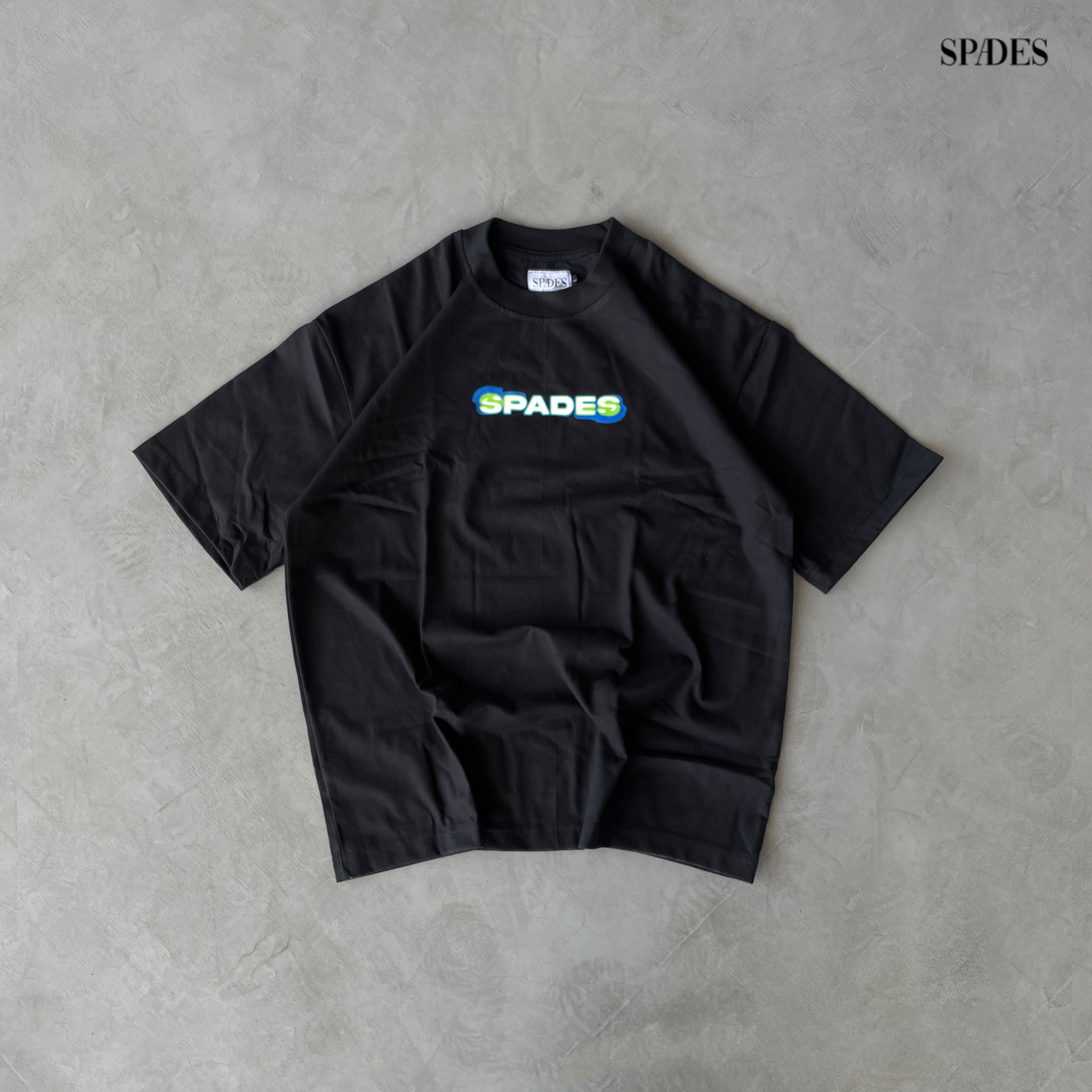 Spades Dark Hustle Boxy  T-shirt Black SPADES
