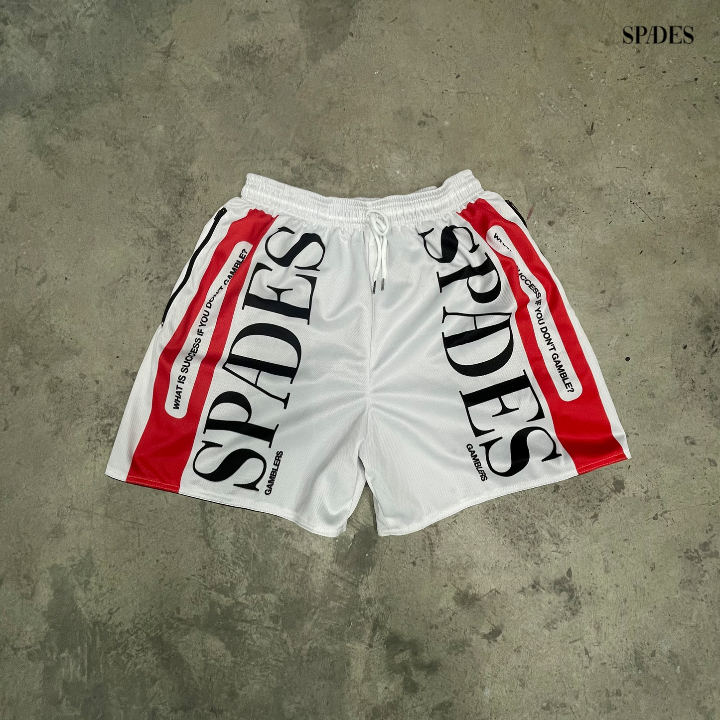 Red Line Hustle Mesh Short SPADES