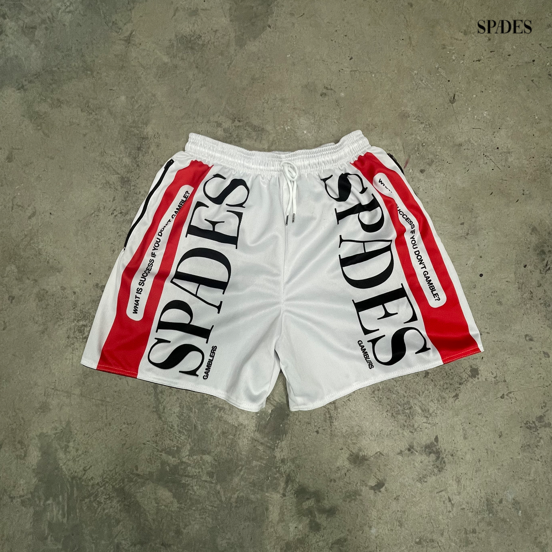 Red Line Hustle Mesh Short SPADES