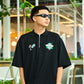 Spades Quarter Zip Polo 777 Black SPADES